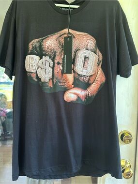 Rockstar Original Black Graphic Men’s Tee